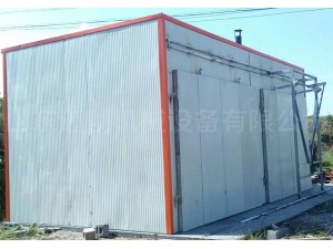 木材烘干爐使用現(xiàn)場